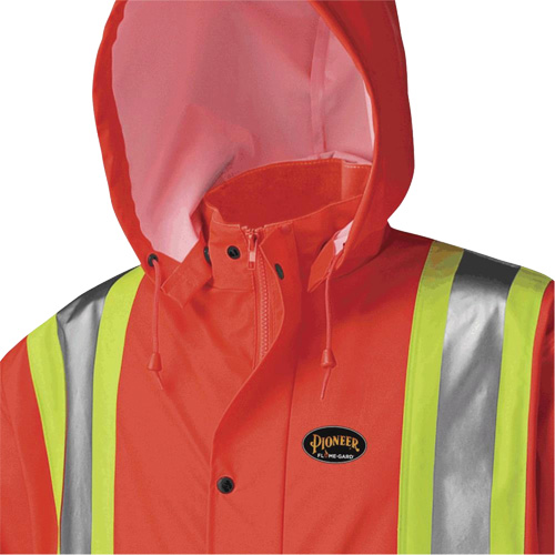 5896 Manteau long imperm&eacute;able et ignifuge, Petit, Orange haute visibilit&eacute; Par Equipment