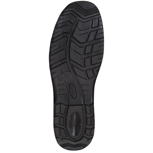 1027 Bottes de travail 8" noires, Cuir, Embout Acier, Taille 10 Par Equipment