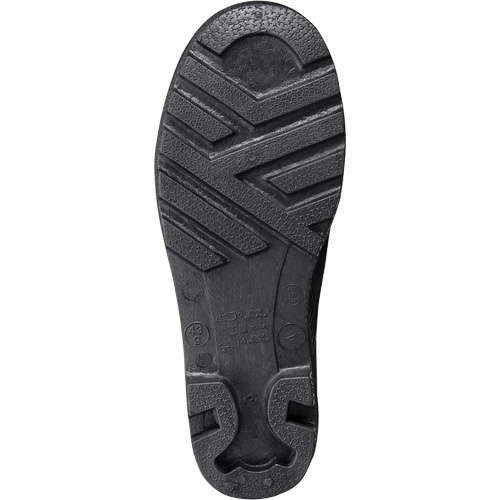 1022 Safety Boots, PVC, Steel Toe, Size 10, Puncture Resistant Sole Par Equipment