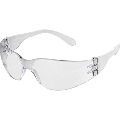 X300 Lunettes de s&eacute;curit&eacute;, Lentille Transparent, Anti-&eacute;gratignures, ANSI Z87+/R&eacute;pond ou surpasse la norme CSA Z94.3 Par Equipment