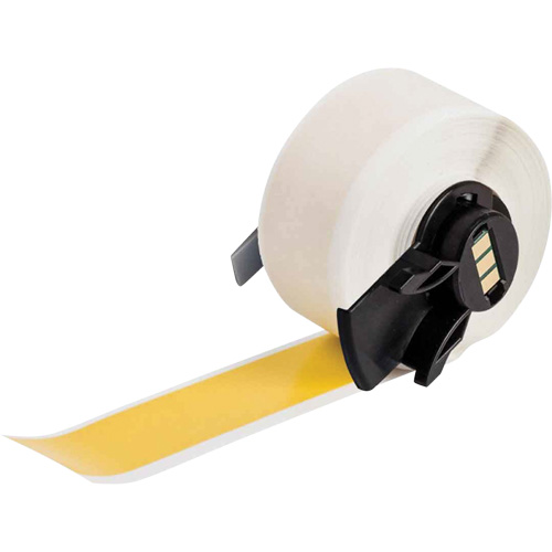 Multi-Purpose Label Tape, Vinyl, Yellow, 1.9" Width Par Equipment