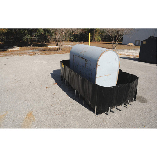 Conteneur flexible pour r&eacute;servoir de carburant avec drain Ultra-275 Containment Sump, 102" lo x 48" la, 400 gal. US Capacit&eacute; Par Equipment