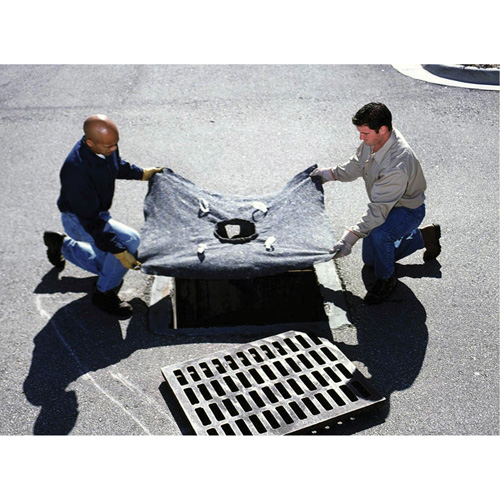 Recycled Ultra-Drain Guard&reg; Catch Basin Insert, Oil & Sediment, 48" L x 36" W Par Equipment