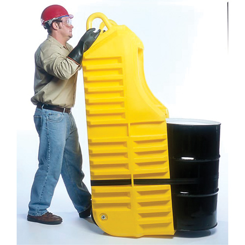 Drum Dolly, 26.5" L x 26.5" W x 5" H, 800 US gal. Spill Cap. Par Equipment