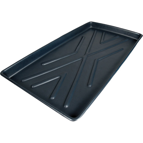 Single-Tray Ultra-Rack Containment Tray&reg;, 44" L x 23.5" W x 2.8" H, 8 US gal. Spill Capacity Par Equipment