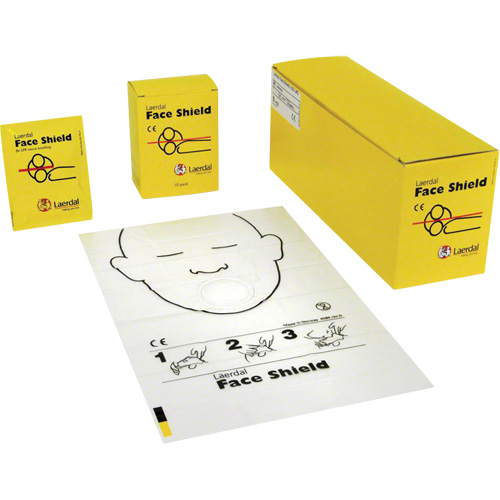 Laerdal&reg; Face Shield, Single Use Faceshield, Class 1/Class 2 Par Equipment