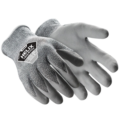 Gants r&eacute;sistants aux coupures Helix 3084, Taille Petit/7, Calibre 13, Rev&ecirc;tement Silicone, Enveloppe en PEHP, ASTM ANSI niveau A5 Par Equipment