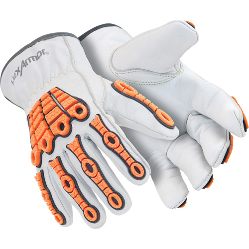 Gants r&eacute;sistants aux chocs Chrome SLT 4060, 6/T-petit, Paume en Ch&egrave;vre, Poignet &agrave; enfiler Par Equipment