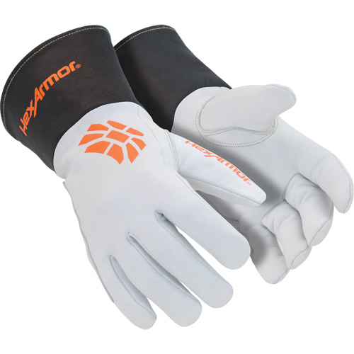Gants r&eacute;sistants aux coupures Chrome SLT 4062, Taille 6/T-petit, Enveloppe en Aramide, ASTM ANSI niveau A5 Par Equipment
