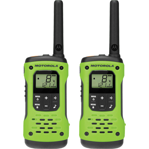 TalkAbout T600 H2O Series Walkie Talkies, FRS/GMRS Radio Band, 22 Channels, 56 km Range Par Equipment