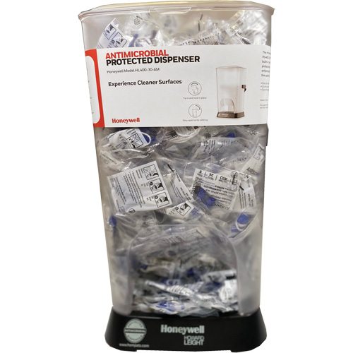 HL400 AM Corded Earplug Dispenser with AS-30W Earplugs Canister Par Equipment