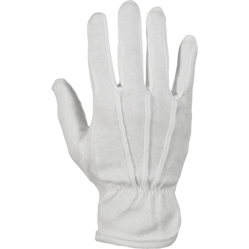Classic Inspectors Parade Gloves, Cotton/Nylon, Unhemmed Cuff, 10/X-Large Par Equipment