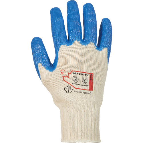 Puncture-Resistant General-Purpose Gloves, 6/X-Small, Nitrile Coating, 7 Gauge, Nylon/Cotton Shell Par Equipment