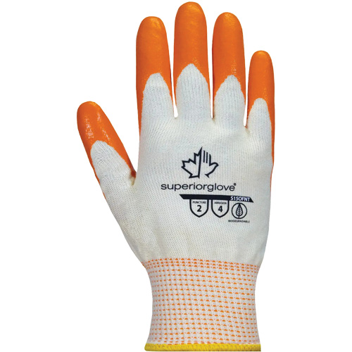 Gants Dexterity, 6/T-petit, R&ecirc;vetement Mousse de nitrile, Calibre 15, Enveloppe en Coton Par Equipment