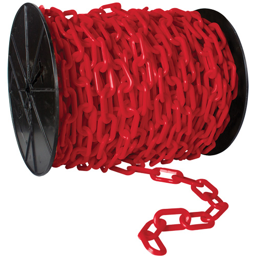 Chaîne de s&eacute;curit&eacute; en plastique robuste, Noir Par Equipment