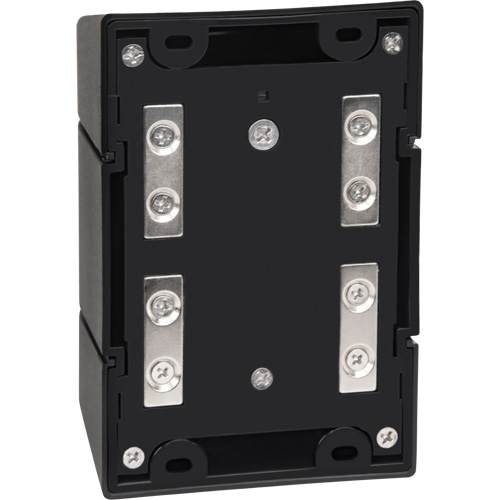 Magnetic Wall Mount Barrier with Magnetic Tape, Plastic, Magnetic Mount, 15', Black and Yellow Tape Par Equipment