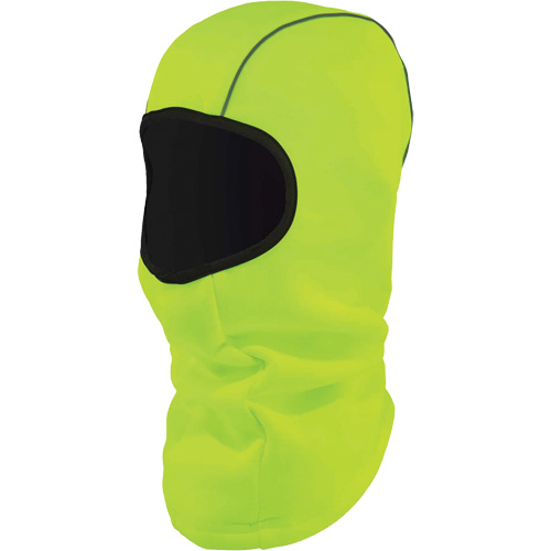 N-Ferno 6821HCV Balaclava Face Mask, Fleece, High-Visibility Lime-Yellow Par Equipment