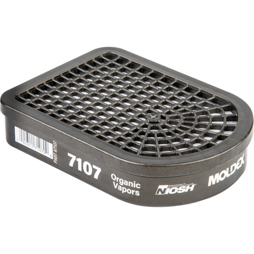 Cartouche pour respirateur semi-rectangulaire, Cartouche gaz/vapeur, Vapeur organique Par Equipment