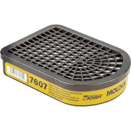 Semi-Rectangular Respirator Cartridge, Gas/Vapour Cartridge, Multi-Gas/Vapour Par Equipment