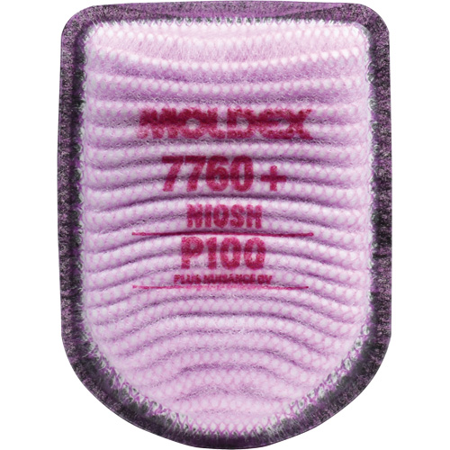 Filtre pour respirateur semi-rectangulaire avec IonicAir Filtration Technology, Filtre contre les particules avec suppresion de vapeurs nuisibles, Vapeurs organiques/P100+ Par Equipment