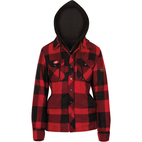 415RBW Chemise &agrave; capuche matelass&eacute;e, Femmes, T-petit, Multicolore Par Equipment