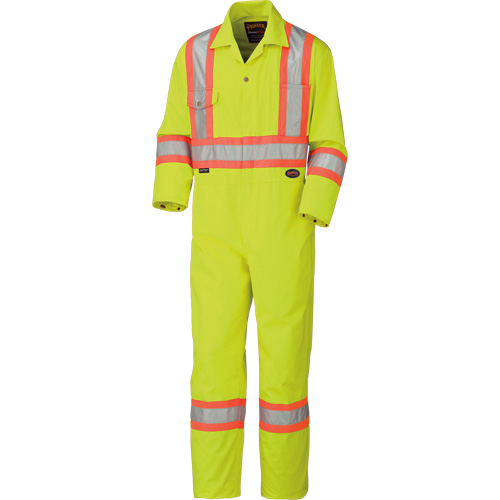 5512T Combinaison haute visibilit&eacute;, 40 (grand taille), Jaune lime haute visibilit&eacute; Par Equipment