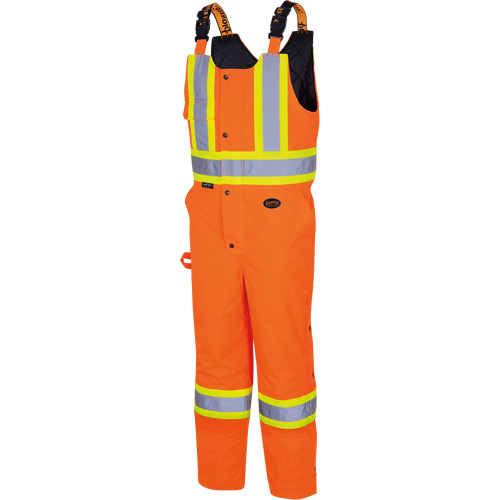 5040 Combinaisons de s&eacute;curit&eacute; matelass&eacute;e imperm&eacute;able, Polyester, Petit, Orange haute visibilit&eacute; Par Equipment