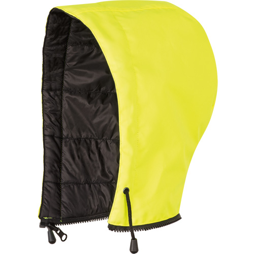5771H Capuchon pour manteau de s&eacute;curit&eacute; haute visibilit&eacute; r&eacute;versible, Jaune lime haute visibilit&eacute;, Nylon/Polyester Par Equipment