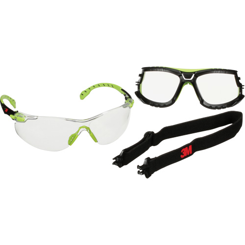 Solus 1000 Series Safety Glasses, Clear Lens, Anti-Fog/Anti-Scratch, ANSI Z87+/Meets/Exceeds CSA Z94.3 Par Equipment