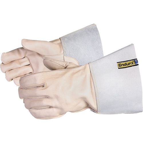 Welder's Gloves with Kevlar&reg; Sewn Out-Seams, Split Cowhide, Size 7 Par Equipment