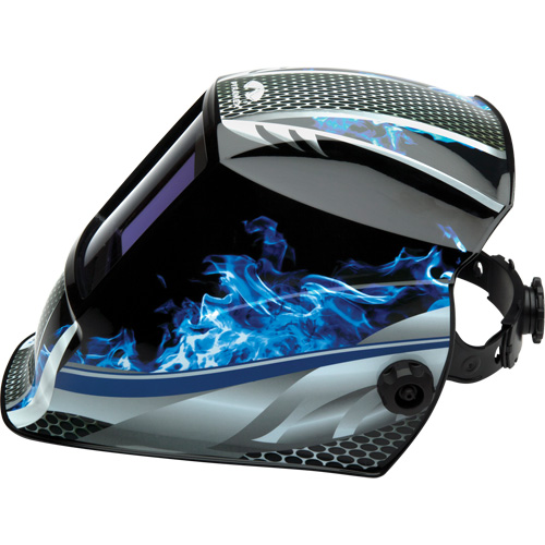 Casque de soudeur autonoircissant Leadhead, 3,8" lo x 3,4" la Champ de vision, Teinte 9 - 13 Par Equipment