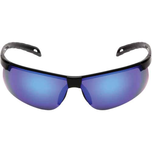 Lunettes de s&eacute;curit&eacute; Ever-Lite, Lentille Miroir bleu, ANSI Z87+/R&eacute;pond ou surpasse la norme CSA Z94.3 Par Equipment