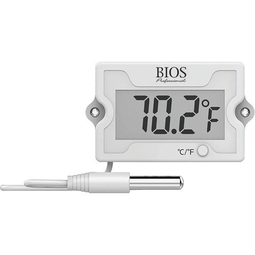 Panel Mount Thermometer, Contact, Digital, -58-230°F (-50-110°C) Par Equipment