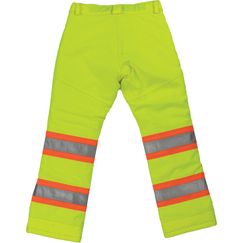 Womens Insulated Flex Safety Pant, Polyester, Large, High Visibility Lime-Yellow Par Equipment