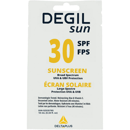 Sunscreen, SPF 30, Lotion Par Equipment