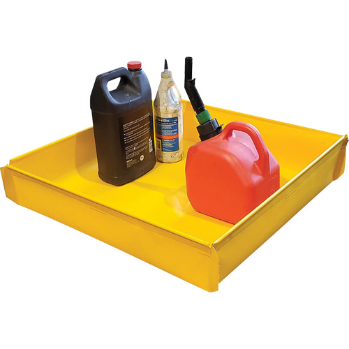 Plateau utilitaire flexible, 24" lo x 24" la x Cap. de d&eacute;versement 8 gal. US Par Equipment