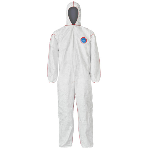 Combinaisons SFR avec cagoule, Moyen, Blanc, Tyvek 400 Par Equipment