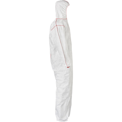 Combinaisons SFR avec cagoule, Moyen, Blanc, Tyvek 400 Par Equipment