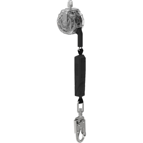 V-TEC 36CS Personal Fall Limiter-Cable, 10', Galvanized Steel, Swivel Par Equipment