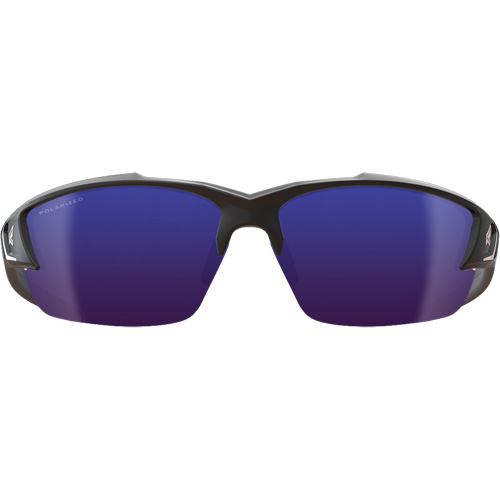 Khor G2 Safety Glasses, Blue Mirror Lens, Anti-Scratch/Polarized, ANSI Z87+/MCEPS GL-PD 10-12/Meets/Exceeds CSA Z94.3 Par Equipment