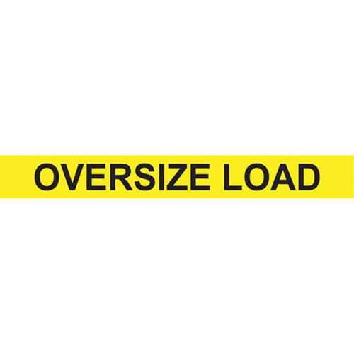 Oversize Load Heavy Haul Sign, Aluminum, 96" W x 12" H Par Equipment