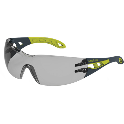 Lunettes de s&eacute;curit&eacute; enveloppantes sans monture MX200, Lentille Gris 23%, Antibu&eacute;e/Anti-&eacute;gratignures, ANSI Z87+/R&eacute;pond ou surpasse la norme CSA Z94.3 Par Equipment