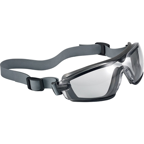 Lunettes de s&eacute;curit&eacute; compactes Cobra TPR, Lentille Transparent, Antibu&eacute;e/Anti-&eacute;gratignures, Ventilation Ferm&eacute; Par Equipment