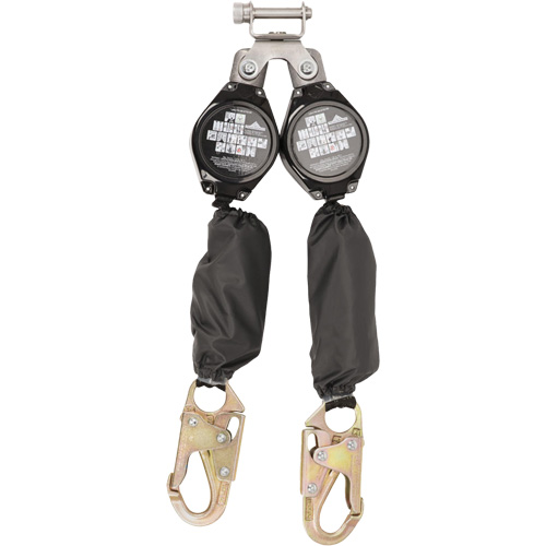 SRL-70502-6LE Self-Retracting Lifeline with Pack, 6', Dyneema&reg;, Swivel Par Equipment