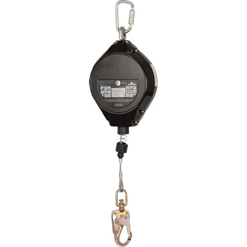 SRL-73302-60LE Self-Retracting Lifeline, 60', Galvanized Steel, Swivel Par Equipment