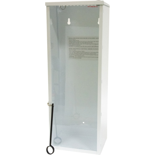 Light-Duty Fire Extinguisher Cabinet, 8" W x 22" H x 6" D Par Equipment