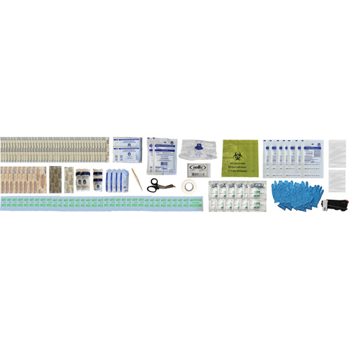 Trousse de premiers soins Shield, R&eacute;pond ou surpasse la norme CSA Z1220-24 type 2 environnements &agrave; faible risque, Moyen (26-50 travailleurs) Par Equipment