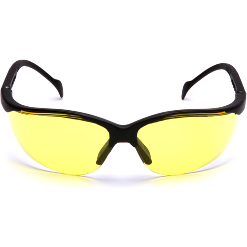 Lunettes de s&eacute;curit&eacute; &agrave; demi-monture Venture II, Lentille Ambr&eacute;e, ANSI Z87+/MCEPS GL-PD 10-12/R&eacute;pond ou surpasse la norme CSA Z94.3 Par Equipment