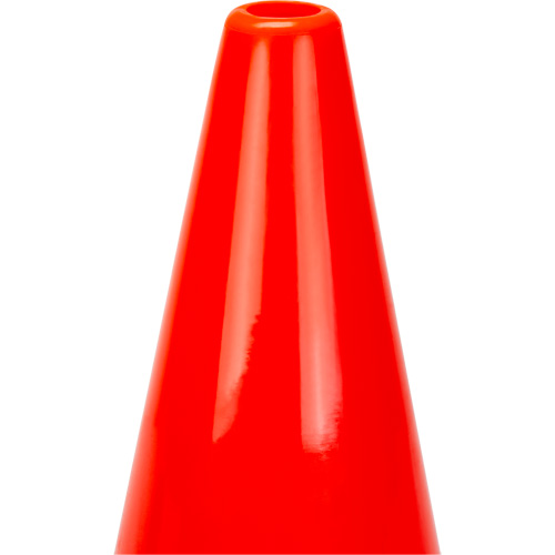 C&ocirc;ne de signalisation de premi&egrave;re qualit&eacute;, 12", Orange Par Equipment