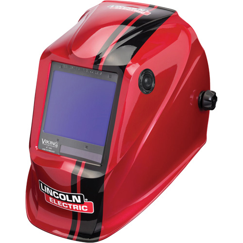VIKING 3350 Code Red&reg; Welding Helmet, 3.74" L x 3.34" W View Area, 5 - 13 Shade Range Par Equipment